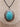 Turquoise Oval Pendant Necklace