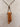 Orange Aventurine Pendant Necklace