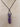 Amethyst Pendant Necklace